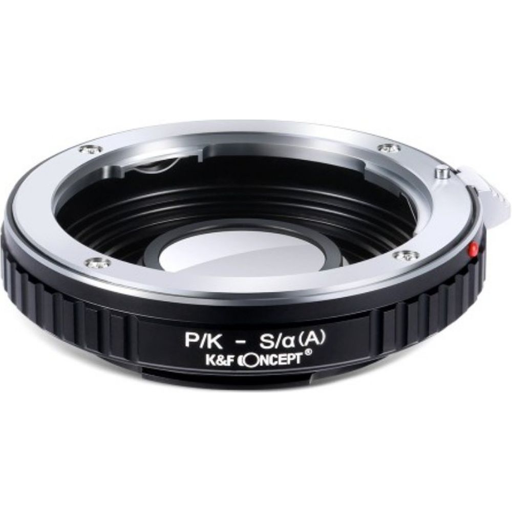 Adaptateur d'objectif K&F Pentax K - Sony Alpha A et Minolta AF